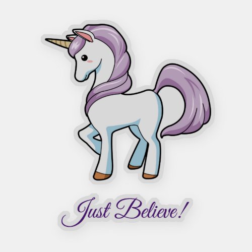 Cute Unicorn Sticker