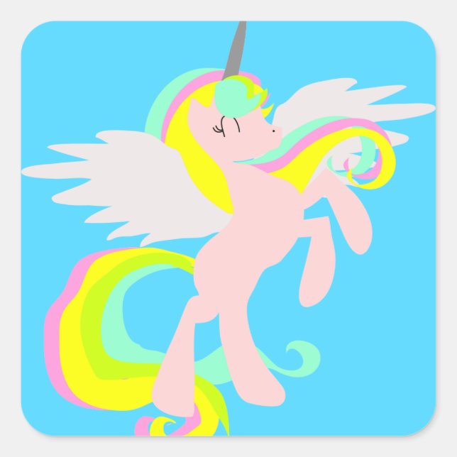 Cute Unicorn Stickers (Front)