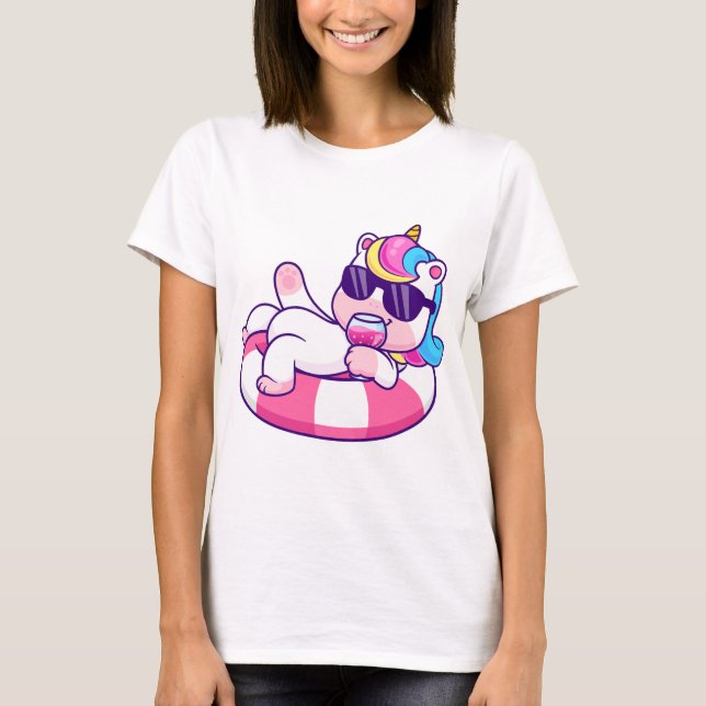 Cute Unicorn T-Shirt (Front)