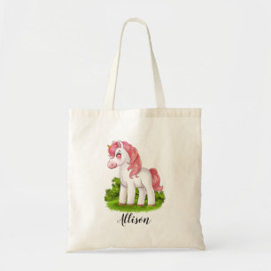 Cute Unicorn Tote Bag