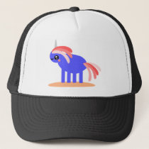 Dad Trucker Snapback Hat Custom Abstract Unicorn Classic Cotton Adjustable Baseball Cap
