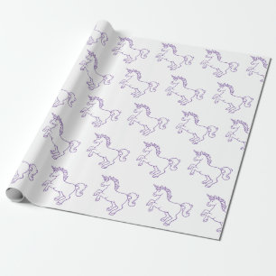Cute Unicorn Wrapping Paper
