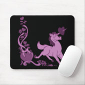 Cute Unicorns Hearts Flowers 3 Mouse Pad (With Mouse)