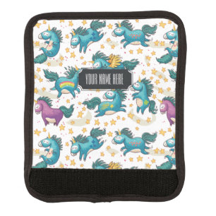 Cute Unicorns Luggage Handle Wrap