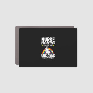 Cute Unicorns Nurse Preceptor Nursing Medical RN T Car Magnet