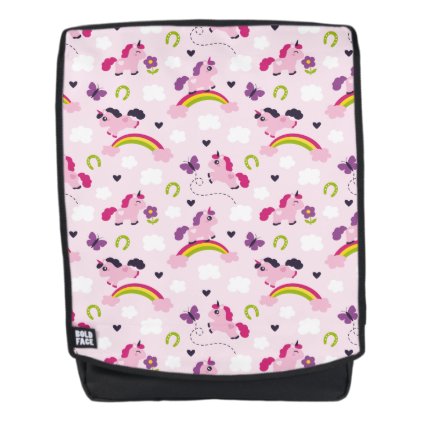 Cute Unicorns Pattern Backpack