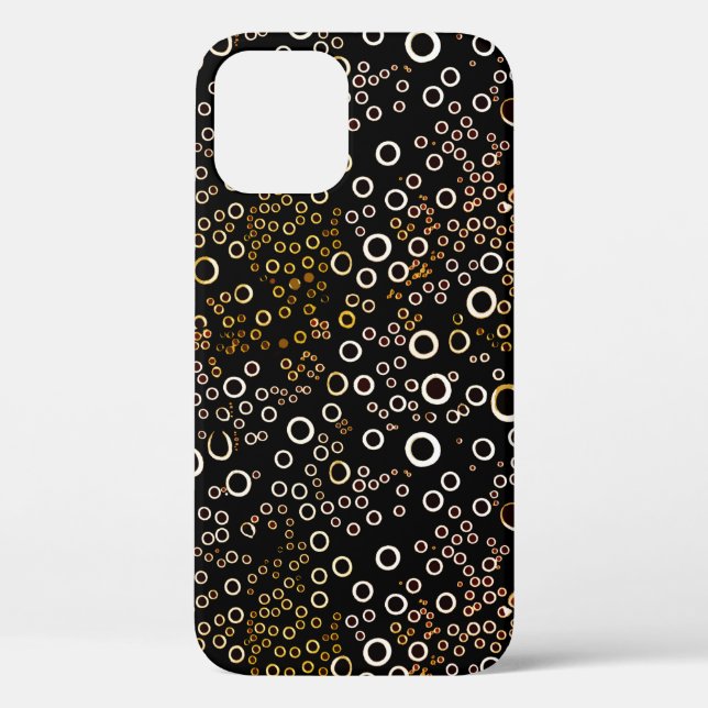 Cute Unique Bubble Pattern Case-Mate iPhone Case (Back)