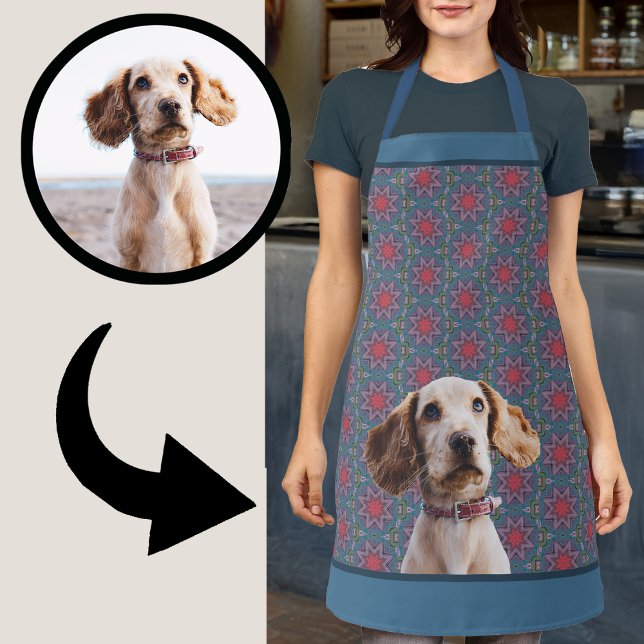 Cute Unique Gift for Dog Mom & Puppy Lovers Apron (Creator Uploaded)