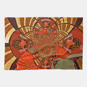 Cute Unique Giraffe Animal Hakuna Matata Design Towel