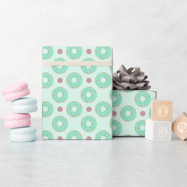 cute unisex baby shower  wrapping paper (Baby Shower)
