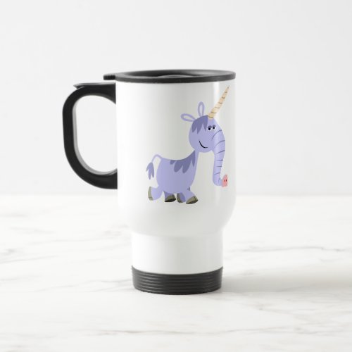 Cute Unusual Cartoon Unicorn Commuter Mug