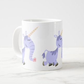 Cute Unusual Cartoon Unicorn Jumbo Mug