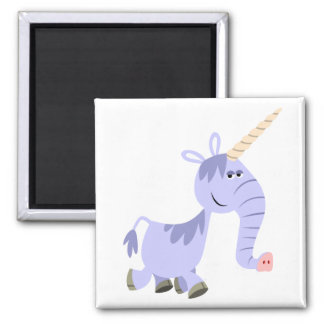 Cute Unusual Cartoon Unicorn Magnet