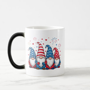 Cute USA American Gnomes Cartoon-68123 Color Morph Mug