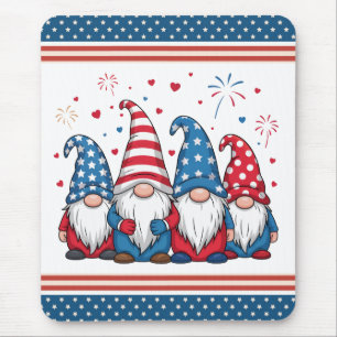 Cute USA American Gnomes Cartoon-68123 Mouse Pad