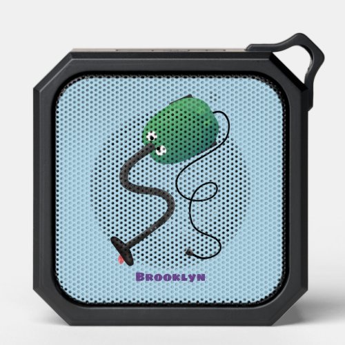 Cute vacuum cleaner cartoon humour bluetooth speaker