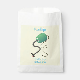 Cute vacuum cleaner cartoon humour  favor bag