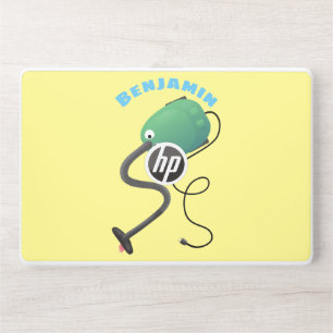 Cute vacuum cleaner cartoon humour HP laptop skin