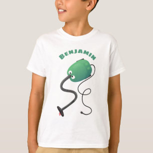 Cute vacuum cleaner cartoon humour T-Shirt