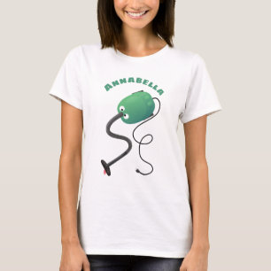 Cute vacuum cleaner cartoon humour T-Shirt