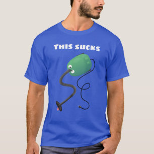 Cute vacuum cleaner cartoon humour T-Shirt