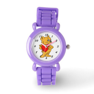 Cute Valentine Bear Wristwatch