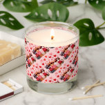 Cute Valentine Cats in Heart Sunglasses Scented Candle