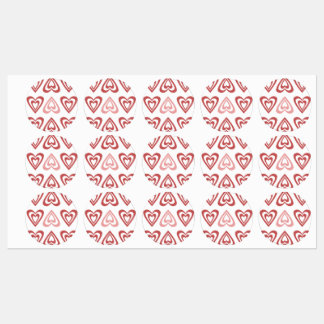 Cute Valentine Hearts – Love & Romance Design Labels
