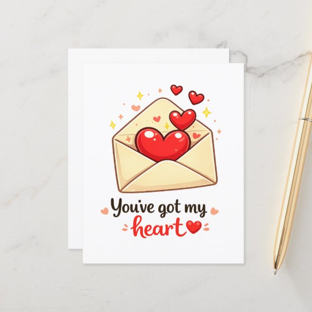 Cute Valentine Love (Front/Back In Situ)