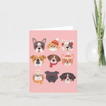 Cute Valentine Puppy Greeting Card by mara_jane_design at Zazzle
