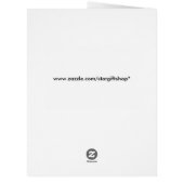 Cute Valentine Teddy Bear Couple Big Greeting Card (Back)