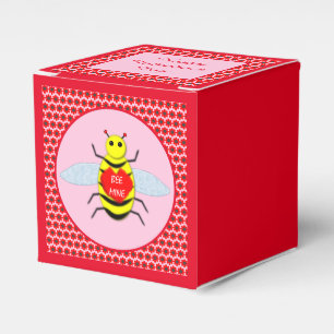 Cute Valentines Day Bee Favor Boxes