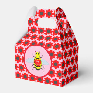 Cute Valentines Day Bee Favor Boxes