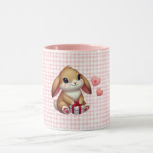 Cute Valentine's Day bunny rabbit Mug