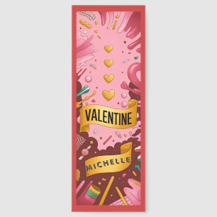 Cute Valentine's Day Candy Bookmarks