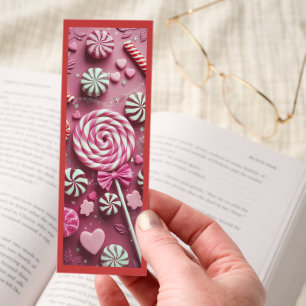 Cute Valentine's Day Candy Bookmarks