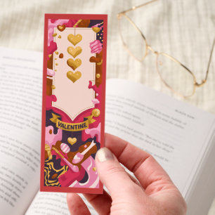 Cute Valentine's Day Candy Bookmarks