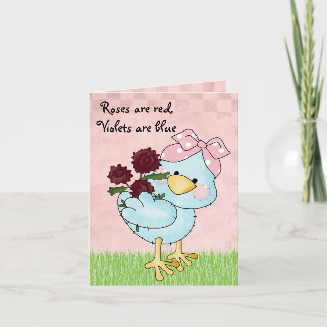 Cute Valentine's Day Card for Kids (Front)