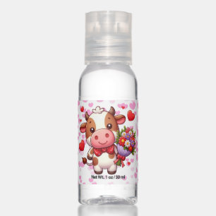 Cute Valentine's day cow Hand Sanitizer