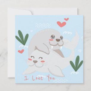 Cute Valentine's Day Holiday Card