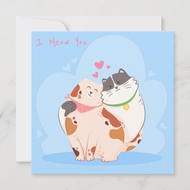 Cute Valentine's Day Holiday Card (Front)