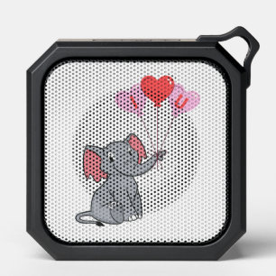 cute Valentine's Day I love you heart Bluetooth Speaker