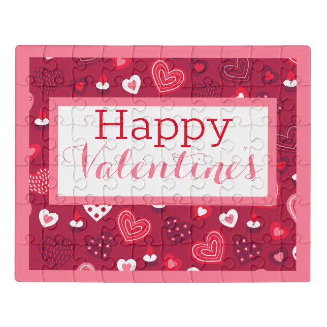 Cute Valentine's Day Jigsaw Puzzle (Puzzle Horizontal)