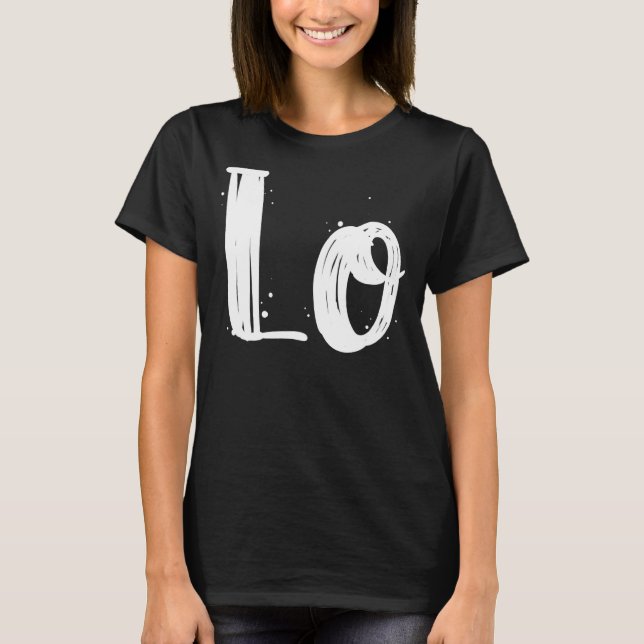 Cute Valentines Day Matching Couple Outfit Love Pa T-Shirt (Front)