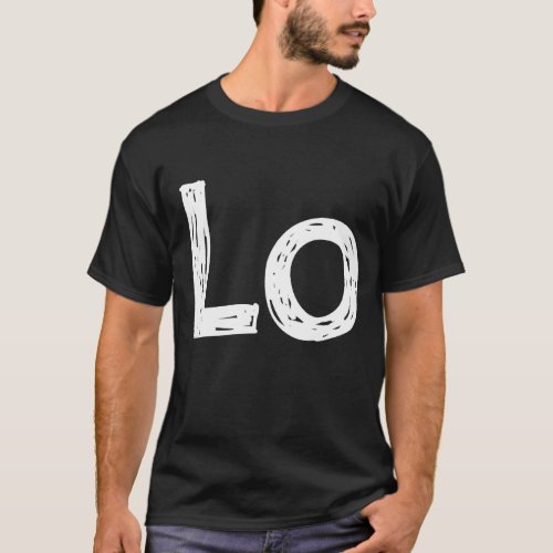 Cute Valentines Day Matching Couple Outfit Love Pa T_Shirt