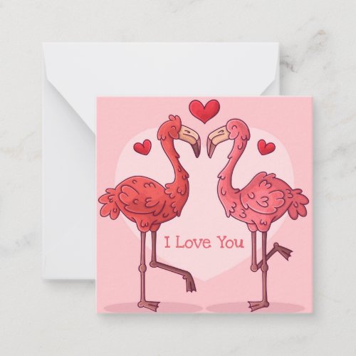 Cute Valentines Day Note Card