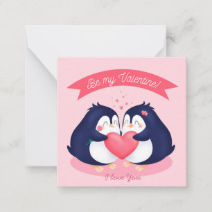 Cute Valentine's Day Note Card