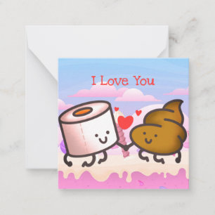Cute Valentine's Day Note Card