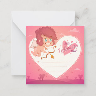 Cute Valentine's Day Note Card