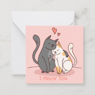 Cute Valentine's Day Note Card